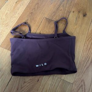 Wilo Women's brown Crop Top